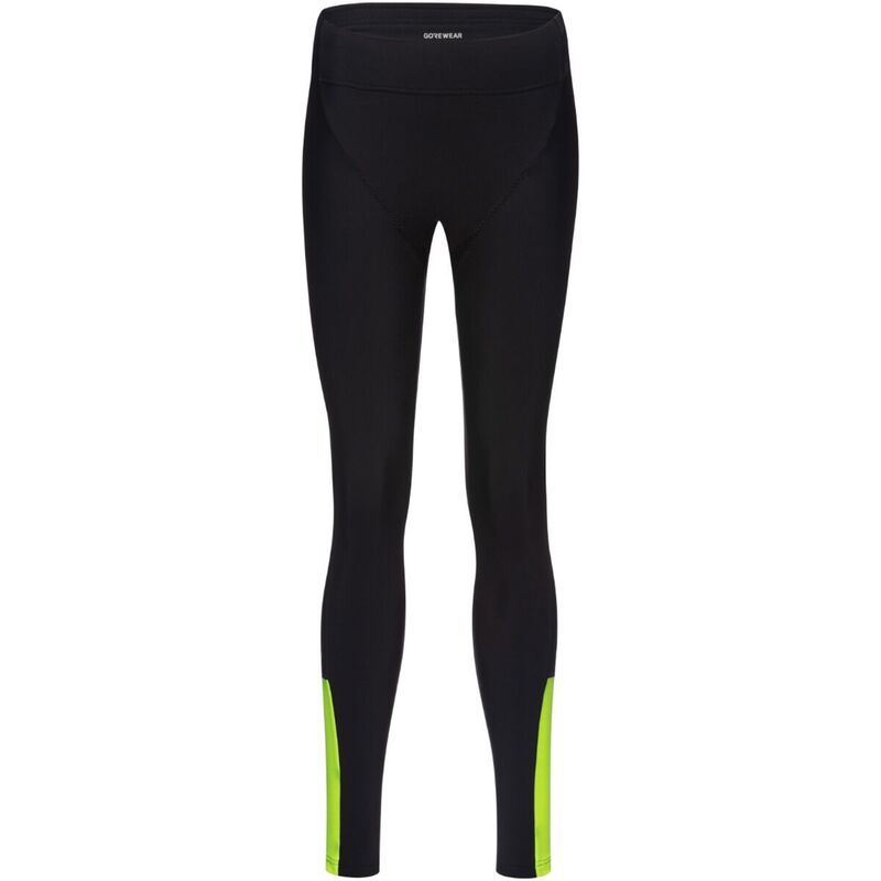 ゴアウェア レディース ボトムス カジュアルパンツ GOREWEAR SWIFTRIDE Thermo Tights Womens BlackNeon Yellow ブラック