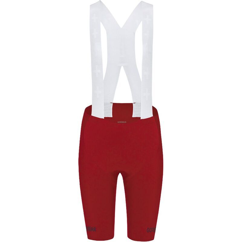ゴアウェア レディース ボトムス ハーフパンツ・ショーツ ショートパンツ GOREWEAR Distance Bib Shorts 20 Womens Utility Red レッド