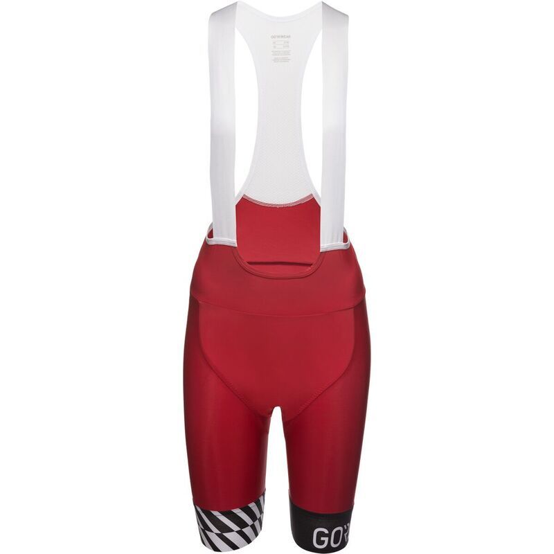ゴアウェア レディース ボトムス ハーフパンツ・ショーツ GOREWEAR SWIFTRIDE Optical Bib Short Womens Utility Red レッド