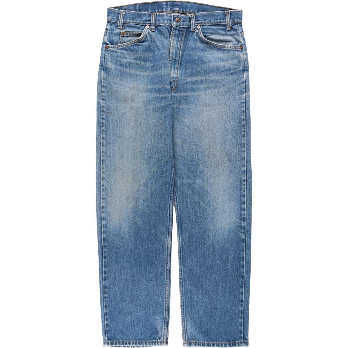 古着 リーバイス Levi's 505 オレンジタブ テーパードデニムパンツ