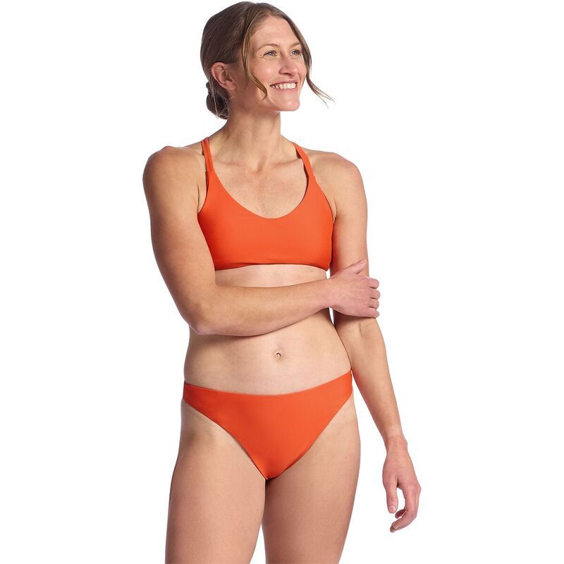 フリー フライ レディース 水着 トップのみ Free Fly Wavebound Crosstie Bikini Top Womens Flamingo