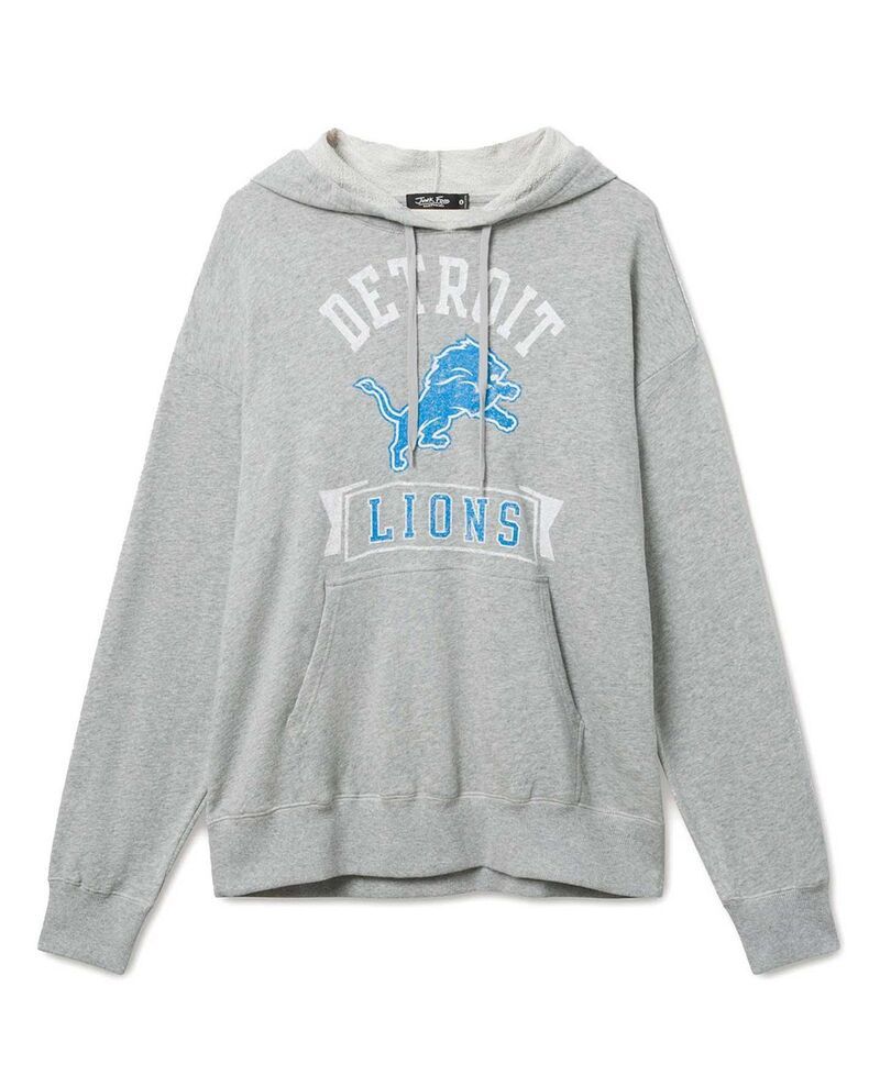 ジャンクフードクロージング メンズ アウター パーカー・スウェット Junk Food Clothing Unisex NFL Detroit Lionscrimmage Hoodie Heather