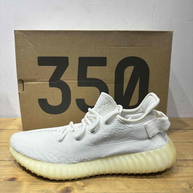adidas 2017 YEEZY BOOST 350 V2 CREAM WHITE 27.5cm CP9366 アディダス イージーブースト クリームホワイト スニーカー 心斎橋店