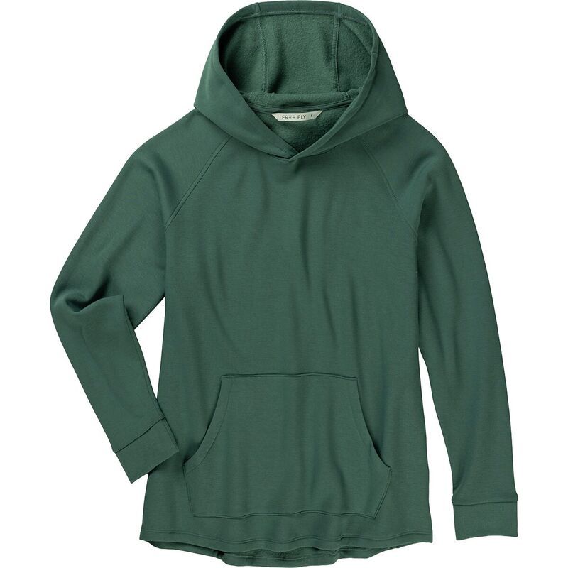 フリー フライ レディース アウター ジャケット・ブルゾン フリース パーカー Free Fly Lightweight Fleece Hoodie Womensea Pine