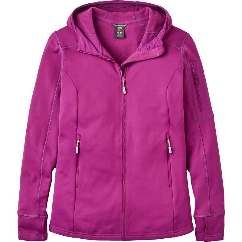 ラブ レディース アウター ジャケット・ブルゾン フリース Rab Modulus Hooded Fleece Jacket Womens Plum プラム
