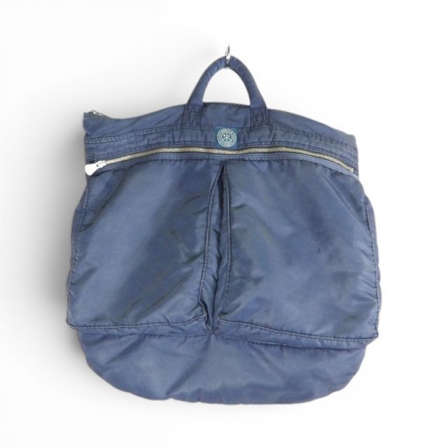 PORTER CLASSIC SUPER NYLON HELMET CASE BAG NAVY ポータークラシック スーパーナイロン ヘルメットケース ショルダーバッグ 大名店