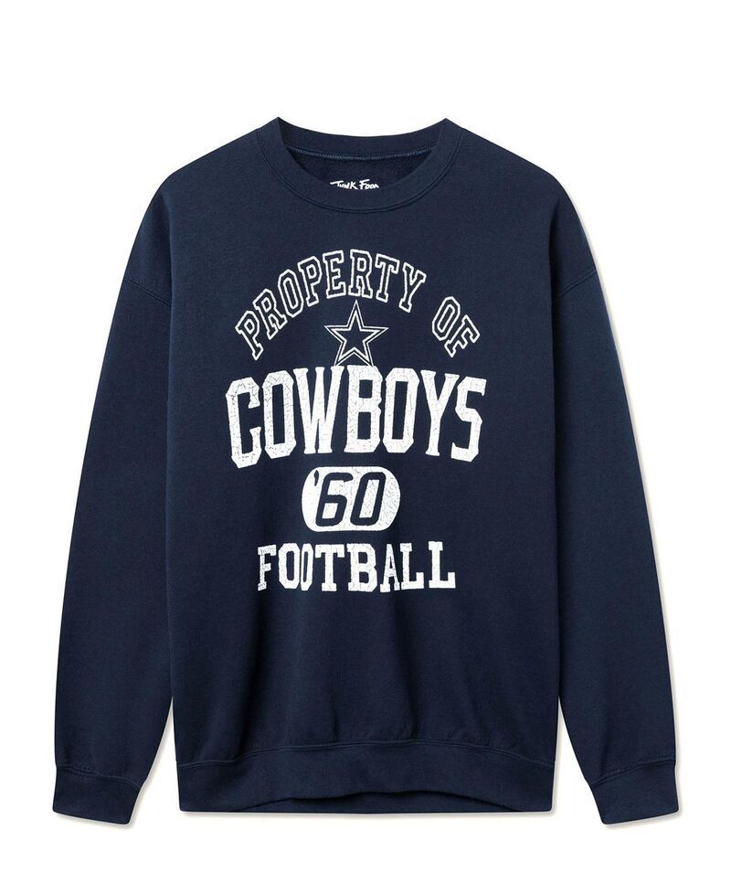 ジャンクフードクロージング メンズ アウター パーカー・スウェット シャツ フリース Junk Food Clothing Unisex NFL Dallas Cowboys Property Fle
