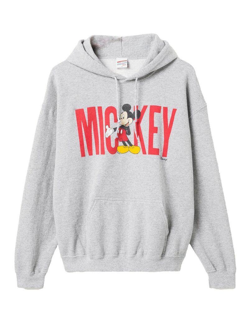 ジャンクフードクロージング メンズ アウター パーカー・スウェット Junk Food Clothing Unisex Mickey Flea Market Hoodie Heather Grey グ