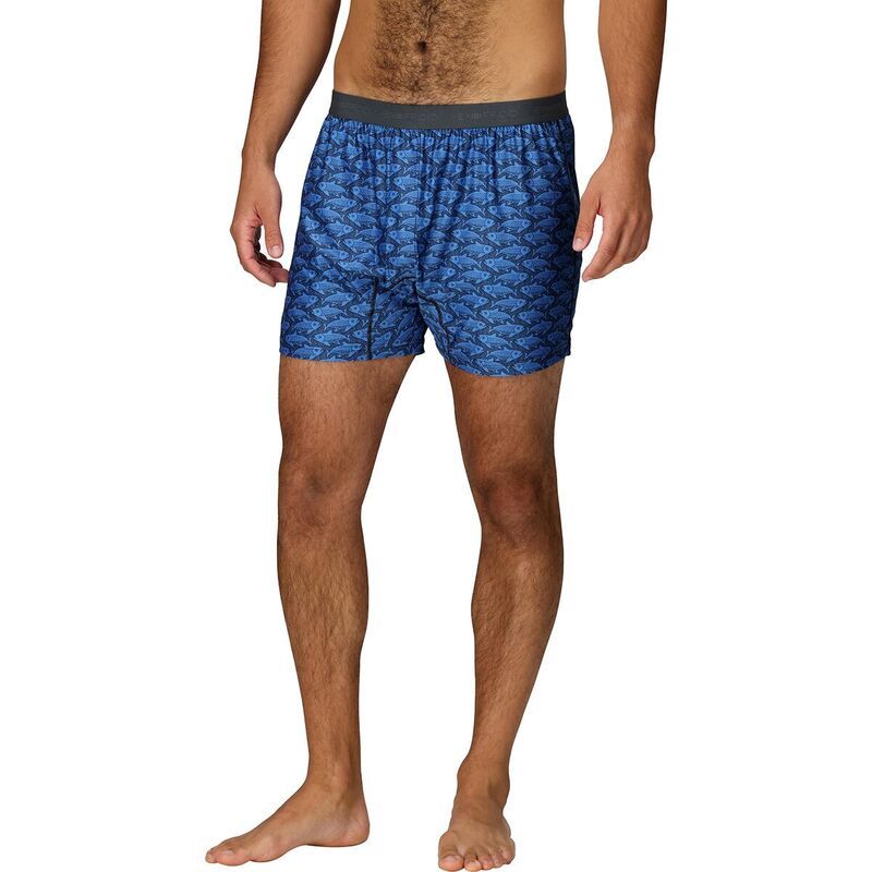 エクスオフィシオ メンズ アンダーウェア ボクサーパンツ ExOfficio GiveNGo 20 Boxer Mens Lagoon Tranquil Trout