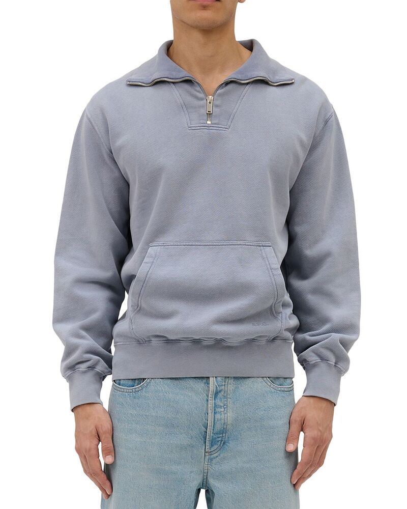 アーペーセー メンズ アウター パーカー・スウェット シャツ APC Camionneur Sweatshirt Light Blue ブルー