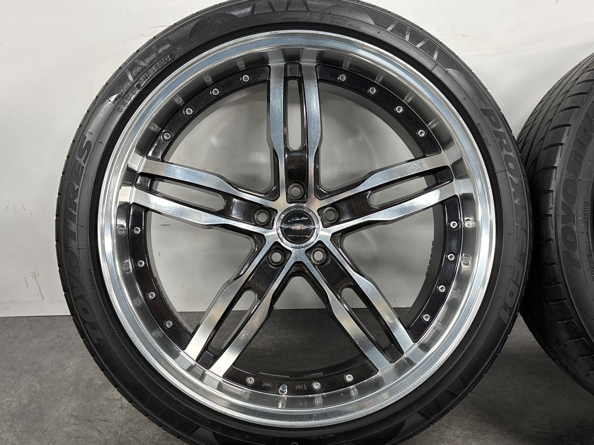 程度良好】AME シャレン XF-55 21in 9J +38 PCD114.3 トーヨー