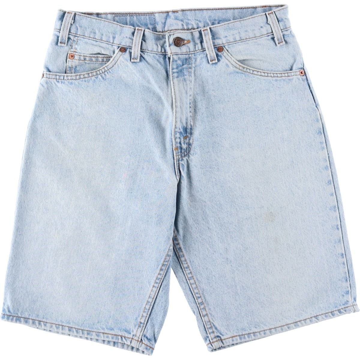 古着 90年代 リーバイス Levi's 550-0234 オレンジタブ デニムショーツ ハーフパンツ ジョーツ USA製 メンズw32相当/eaa643778
