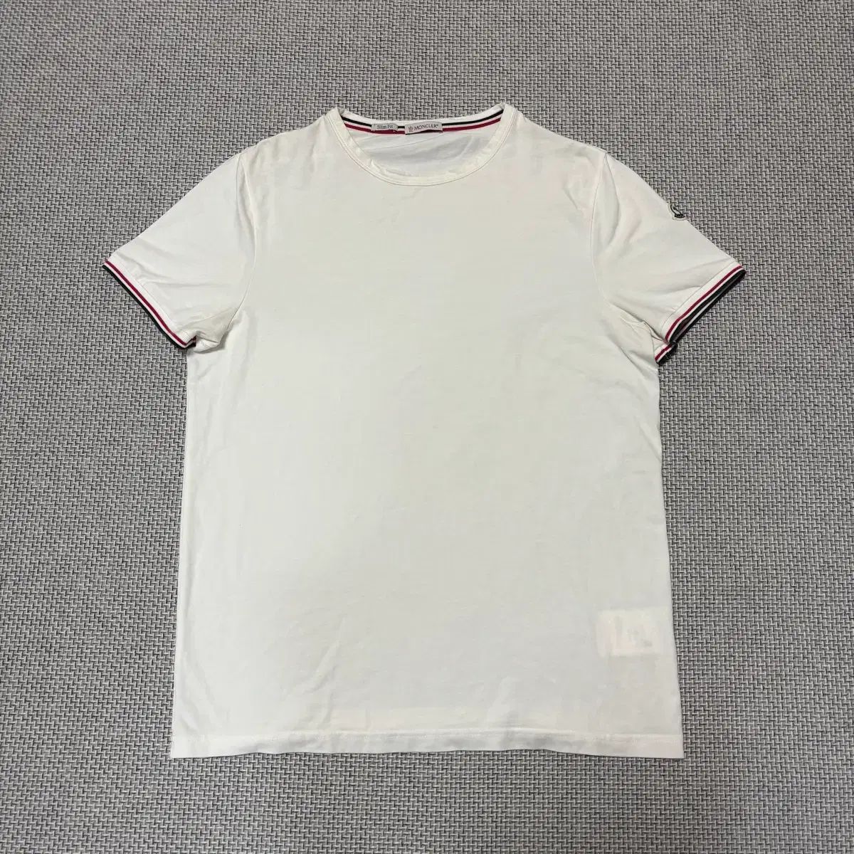 L Size モンクレール スリムフィット 半袖Tシャツ
