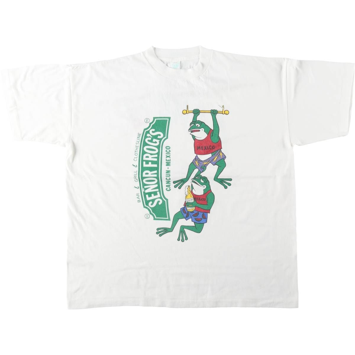 古着 90年代 Carlos'n Charlie's CLOTHESLINE アドバタイジングTシャツ メンズXL相当 ヴィンテージ/eaa645009