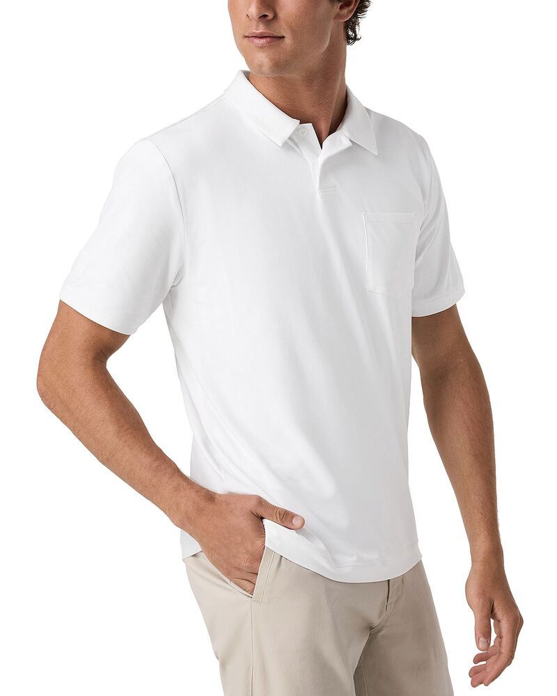 ビュオーリ メンズ トップス ポロシャツ Vuori Ponto Performance Polo Shirt White ホワイト