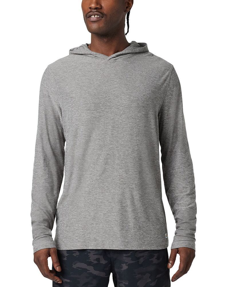 ビュオーリ メンズ アウター パーカー・スウェット Vuori Strato Techoodie Heather Grey グレー