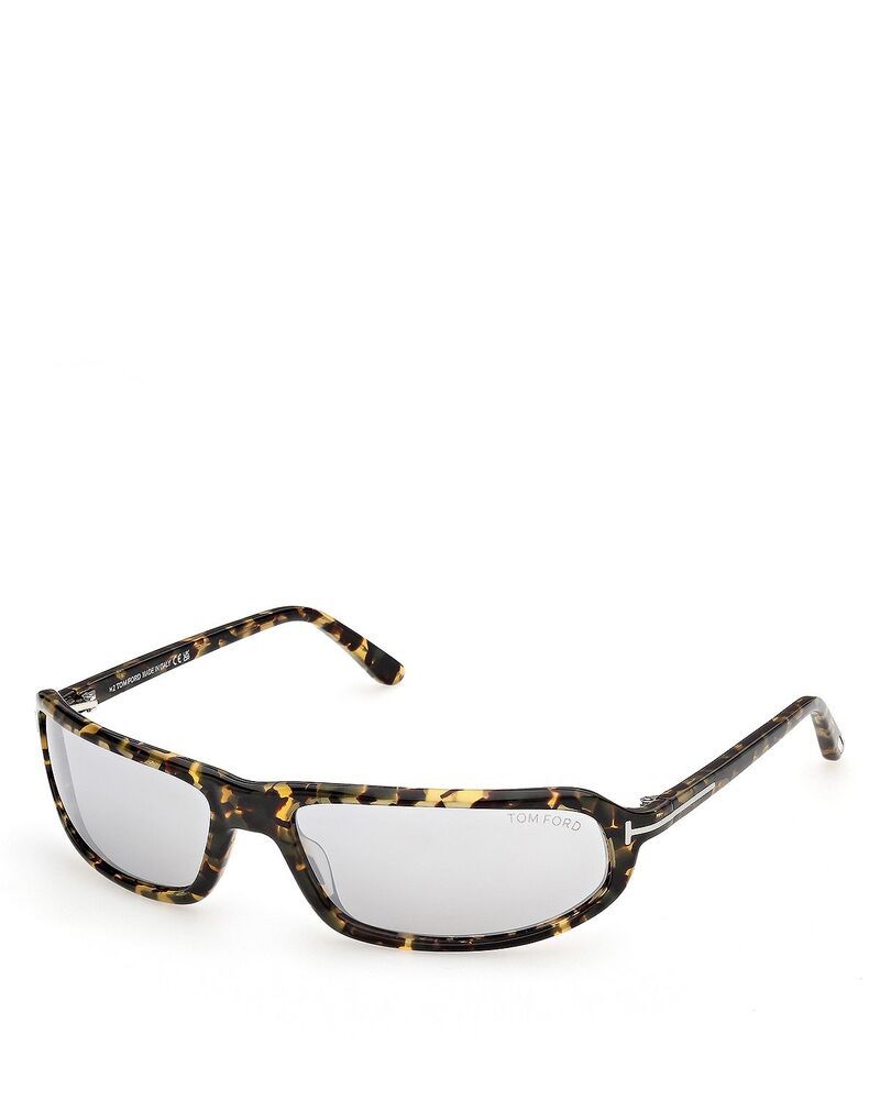 トム・フォード レディース アクセサリー サングラス・アイウェア Tom Ford Rectangular Sunglasses 64mm Colored HavanaSmoke スモーク