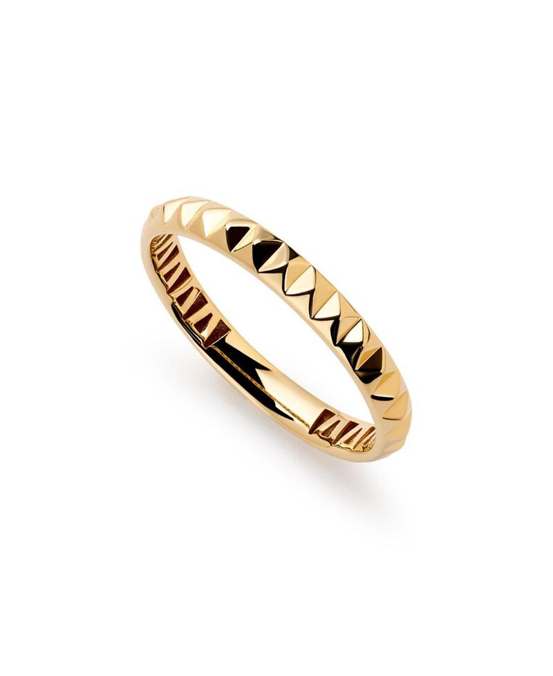 アナルイサ レディース アクセサリー リング Ana Luisa Solid Gold Slim Equinox Ringold ゴールド