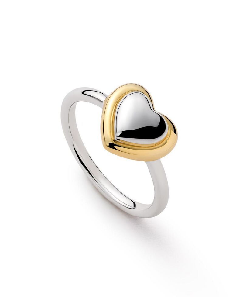 アナルイサ レディース アクセサリー リング Ana Luisa Camelia Heart Ring Two Tone