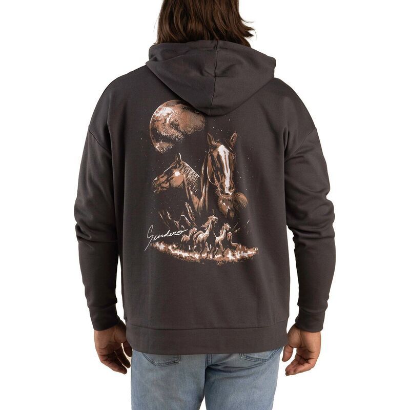 センデロプロビジョンズ メンズ アウター パーカー・スウェット Sendero Provisions Co Midnight Riders Hoodie Vintage Black ブラック