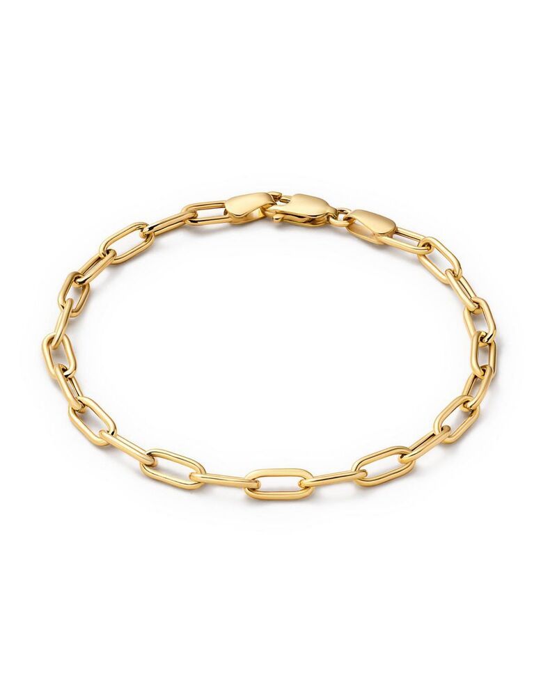 アナルイサ レディース アクセサリー ブレスレット・バングル・アンクレット Ana Luisa Solid Yellow Gold Large Paperclip Bracelet Gold ゴールド