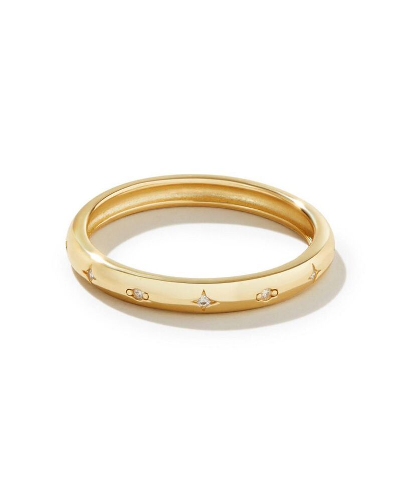 アナルイサ レディース アクセサリー リング キャップ ケープ Ana Luisa Celestial Capella Band Ringold ゴールド
