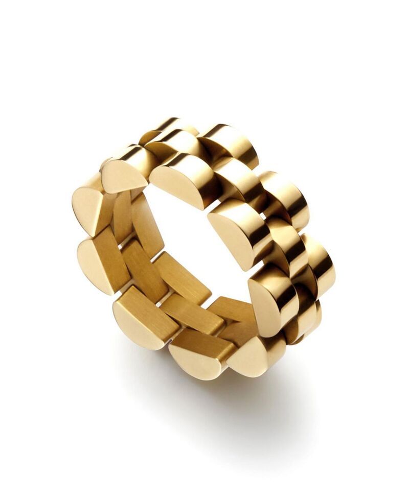 アナルイサ メンズ アクセサリー リング Ana Luisa Gold Statement Parkeringold ゴールド