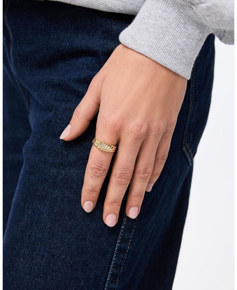 アナルイサ レディース アクセサリー リング Ana Luisa Lydia Gold Band Ringold ゴールド