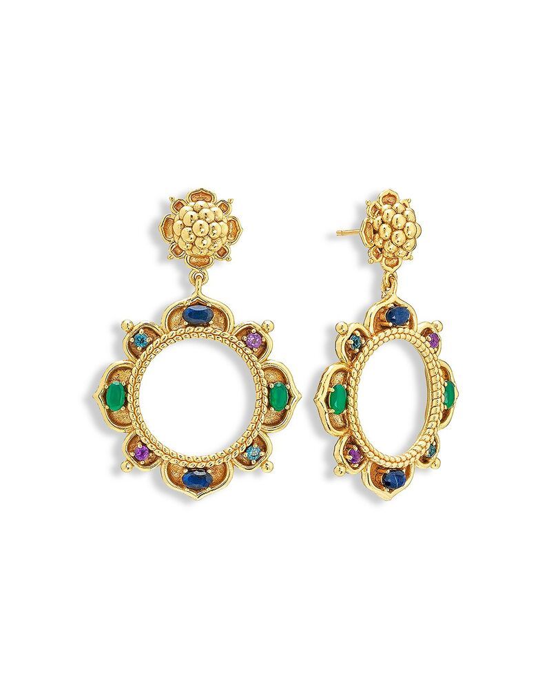 カプシーヌ ドゥ ウルフ レディース アクセサリー ピアス・イヤリング Capucine De Wulf Contessa Danglearrings MultiGold ゴールド
