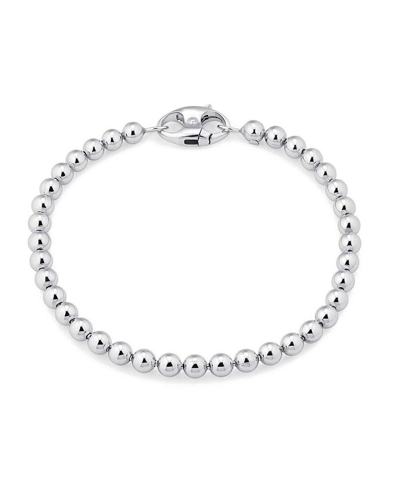 オラディナ レディース アクセサリー ブレスレット・バングル・アンクレット Oradina Sterling Silver Baller Bead Bracelet Silver シルバー