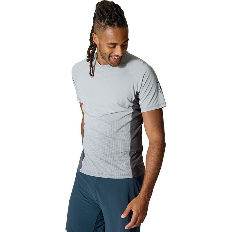 ラブ メンズ トップス Tシャツ Rab Trail TShirt Mens Dark PewtwerGraphene