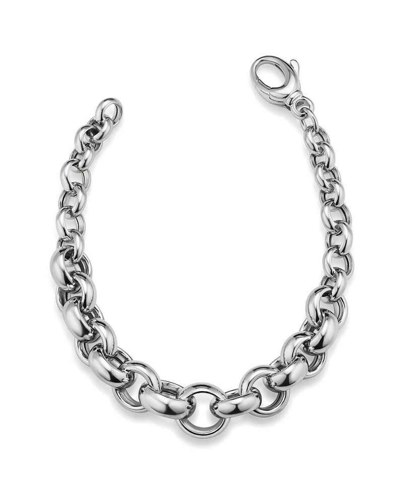 オラディナ レディース アクセサリー ブレスレット・バングル・アンクレット Oradina Sterling Silveroll With It Rolo Bracelet Silver シルバー