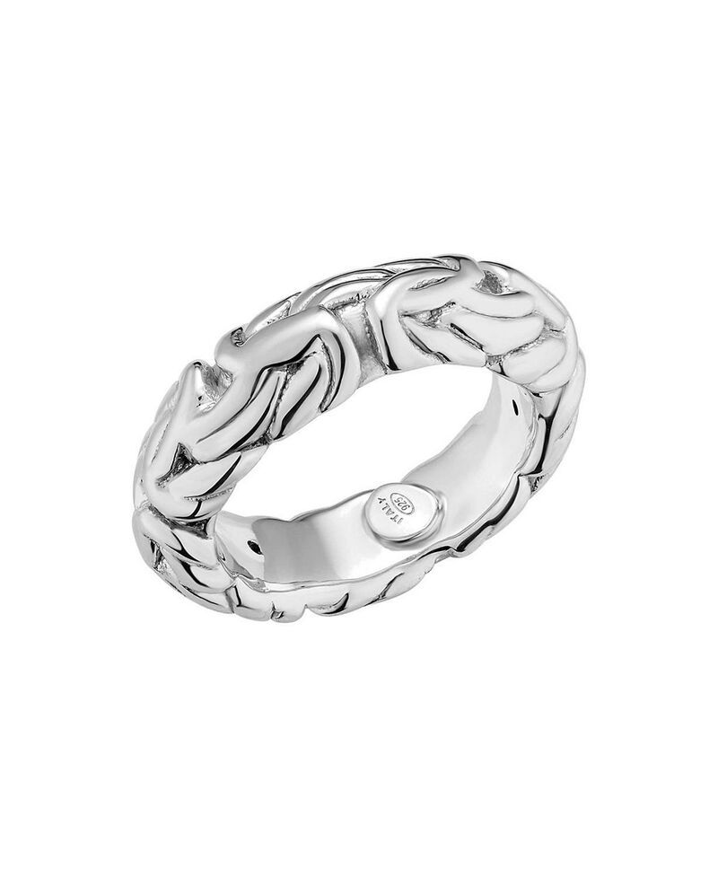 オラディナ レディース アクセサリー リング Oradina Sterling Silver Byzantine Artisan Ring Silver シルバー