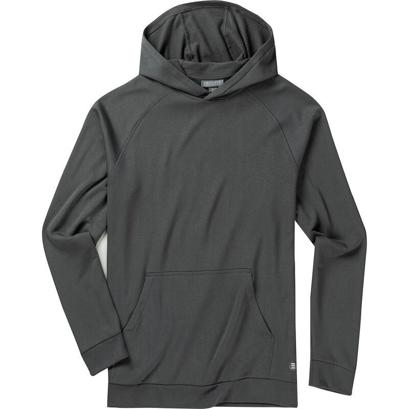 フリー フライ メンズ アウター パーカー・スウェット フリース Free Fly Lightweight Fleece Hoodie Mens Black Sand ブラック