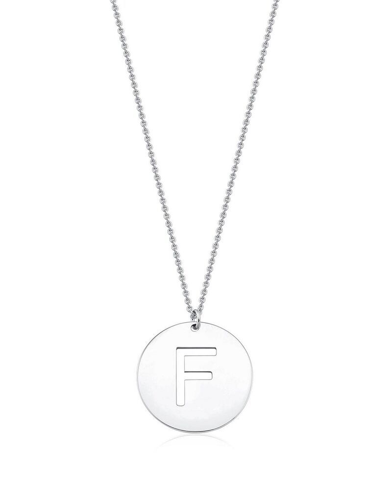 オラディナ レディース アクセサリー ネックレス・チョーカー・ペンダントトップ レース Oradina Sterling Silver Say My Name Initial Pendant Neck