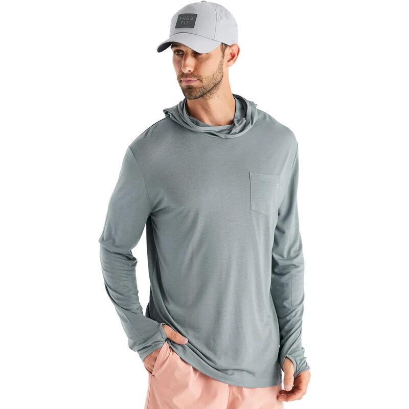 フリー フライ メンズ アウター パーカー・スウェット Free Fly Lightweight Hoodie Menslate スレート