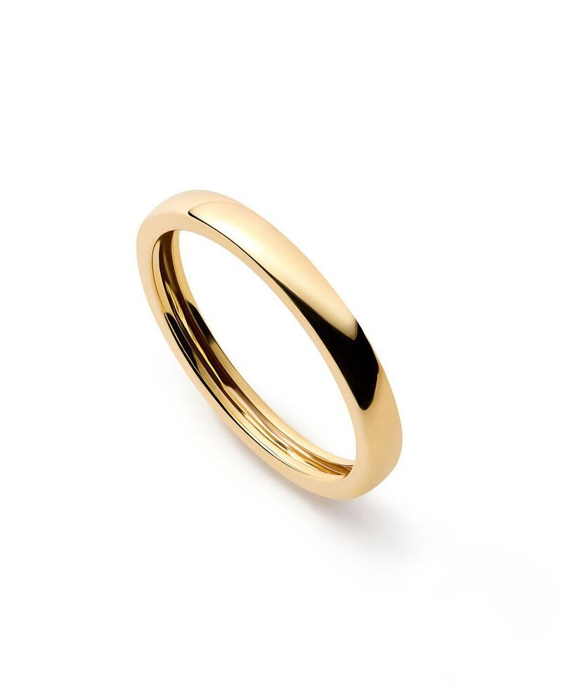 アナルイサ レディース アクセサリー リング Ana Luisa Solid Gold Slim Eclipse Ringold ゴールド