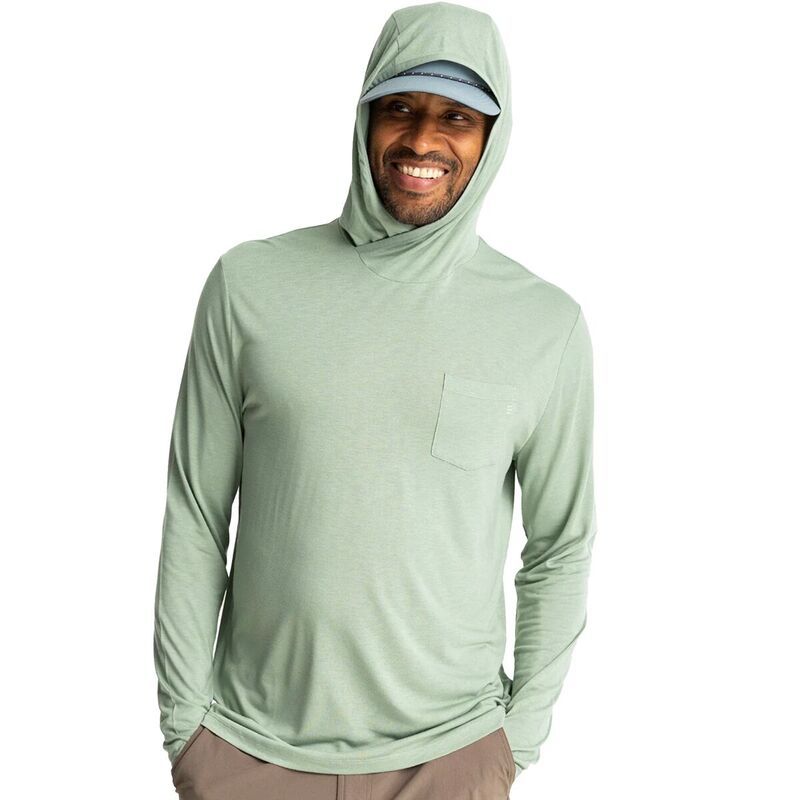フリー フライ メンズ アウター パーカー・スウェット Free Fly Lightweight Hoodie Mens Palm Green グリーン