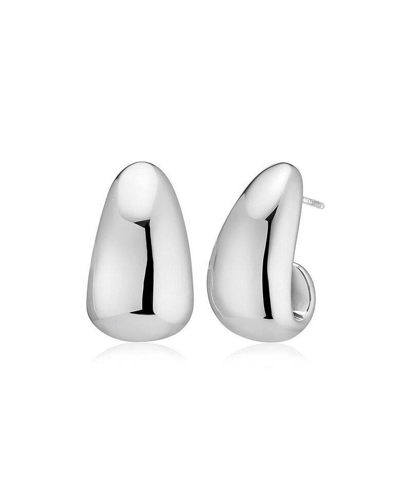 オラディナ レディース アクセサリー ピアス・イヤリング Oradina Sterling Silver Contour Drop Earringsilver シルバー