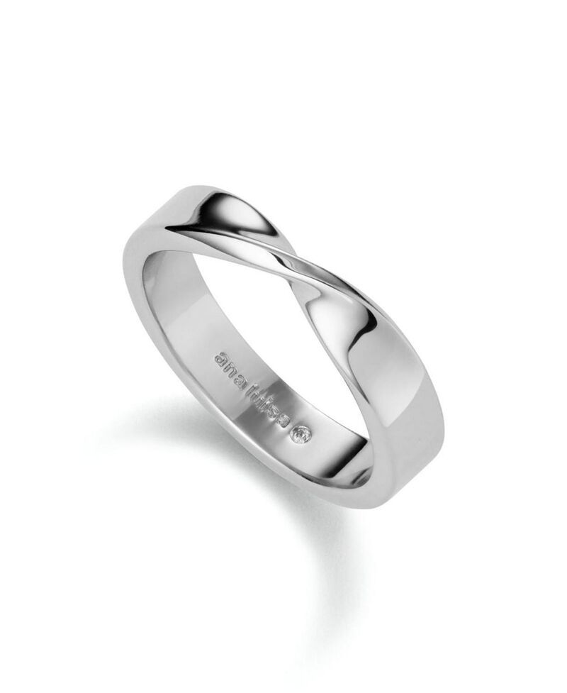 アナルイサ レディース アクセサリー リング Ana Luisa Eliora Band Ring Silver シルバー