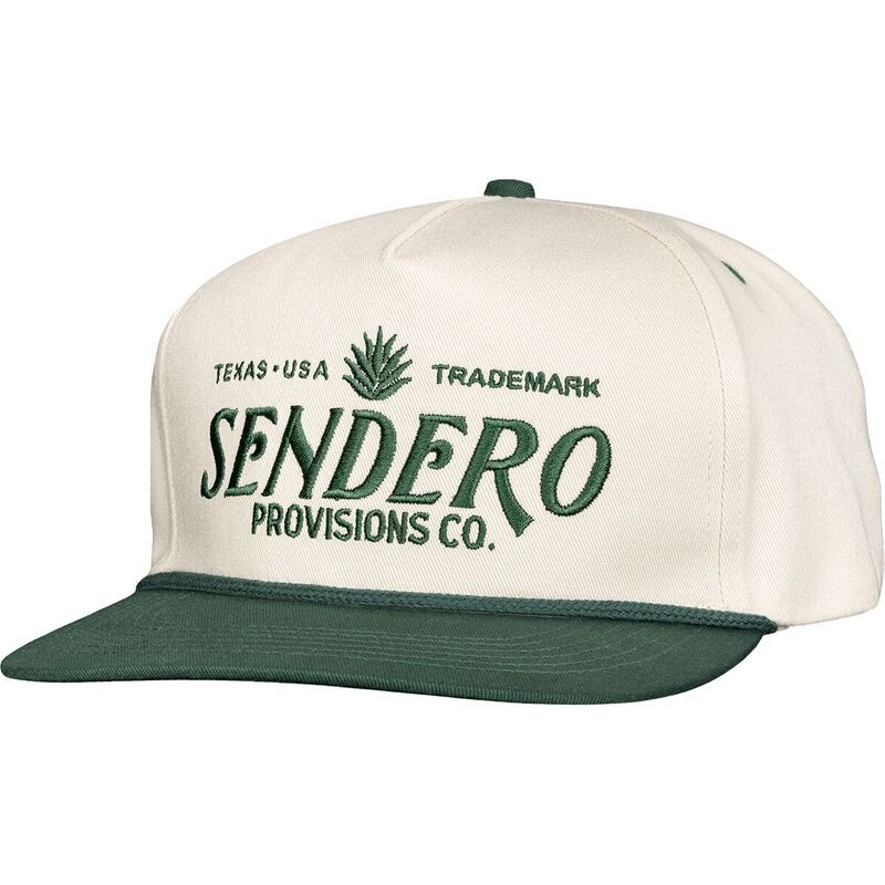 センデロプロビジョンズ メンズ アクセサリー 帽子 ロゴ Sendero Provisions Co Logo Hat CreamGreen クリーム