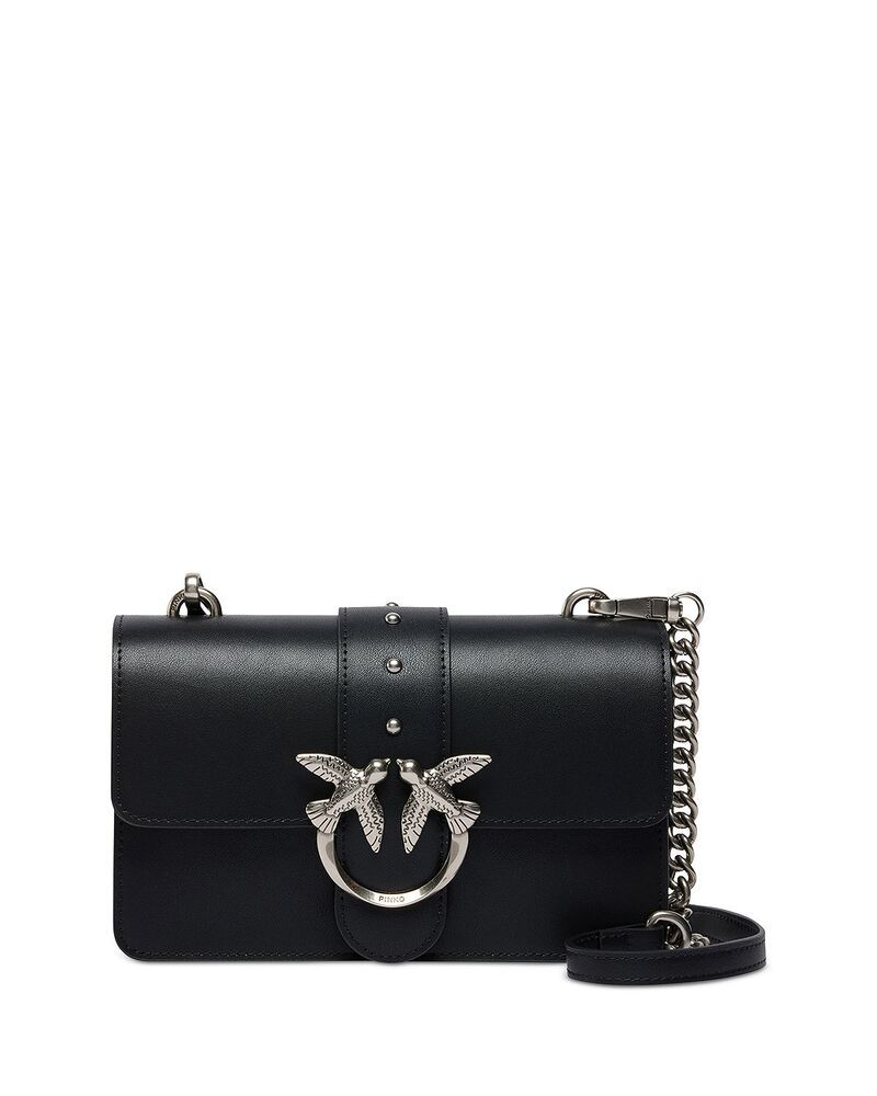 ピンコ レディース バッグ ミニ レザー PINKO Love One Mini Leather Crossbody Z99o