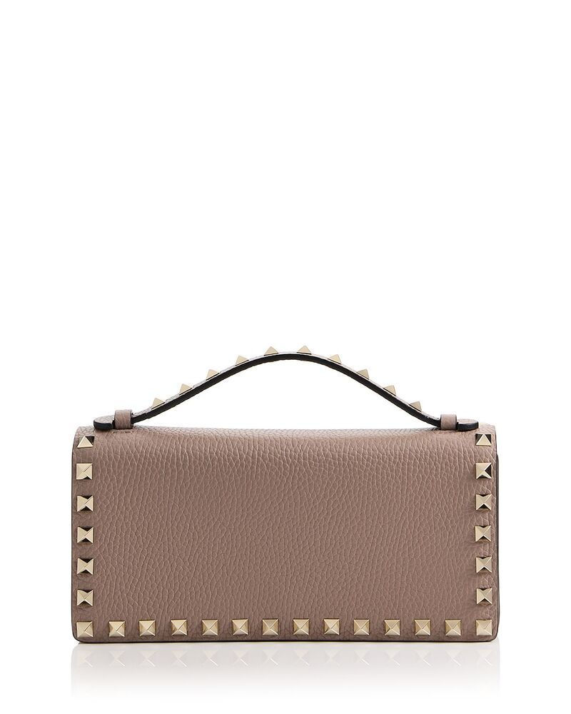 ヴァレンティノ レディース アクセサリー 財布 Valentino Garavani Rockstud Wallet on Chain Poudre