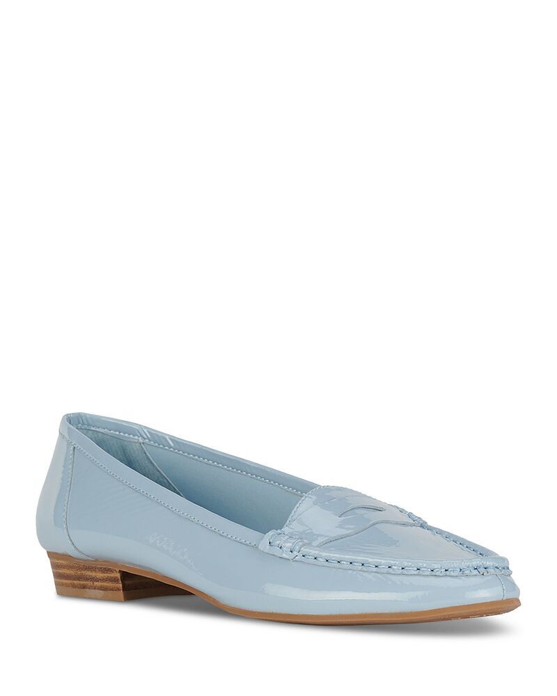 ジェフリー キャンベル レディース シューズ スリッポン・ローファー Jeffrey Campbell Womens Flat Loafers Blue Patent Natural Stack ブル