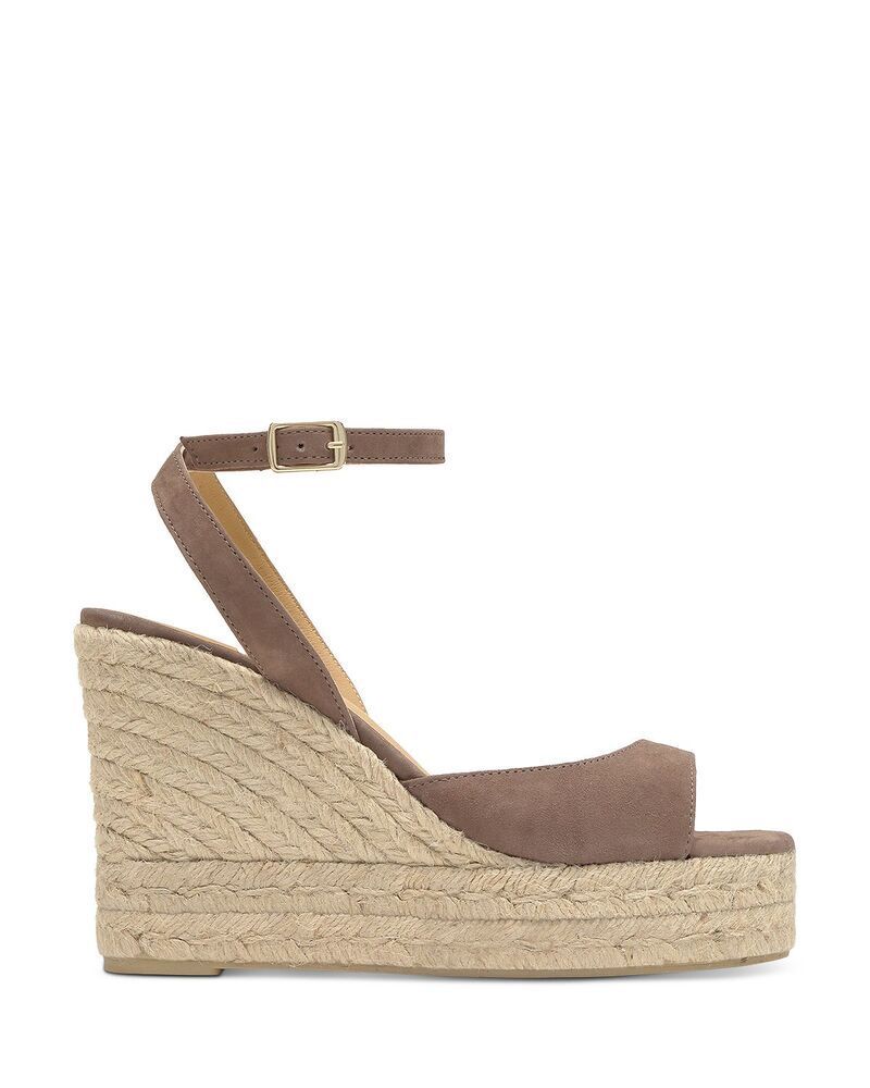 カスタニエール レディース シューズ サンダル Castaer Womens Brook Espadrille Wedge Sandals Ante Taupe トープ