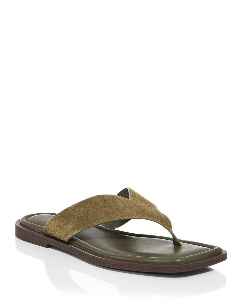 ラグアンドボーン レディース シューズ サンダル rag bone Womens Gracie Thong Sandals Olive Suede オリーブ