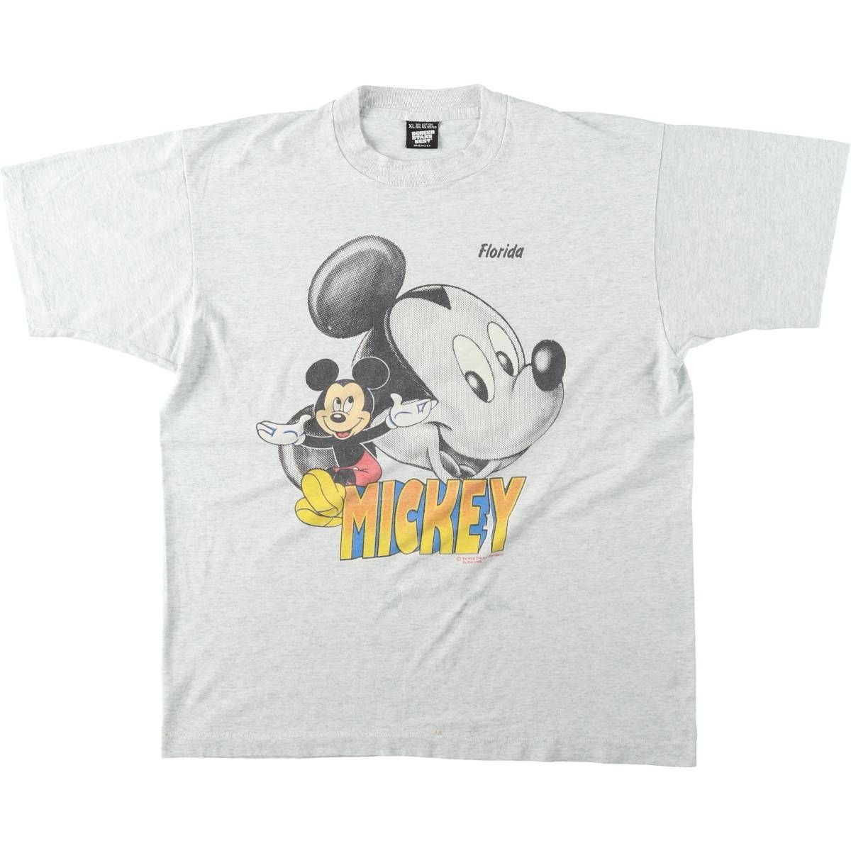 古着 90年代 スクリーンスターズ SCREEN STARS BEST MICKEY MOUSE ミッキーマウス キャラクタープリントTシャツ USA製/eaa645559