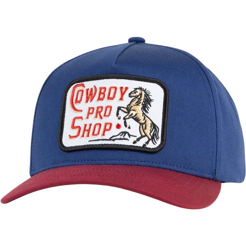 センデロプロビジョンズ メンズ アクセサリー 帽子 Sendero Provisions Co Cowboy Pro Shop Hat NavyRed ネイビー