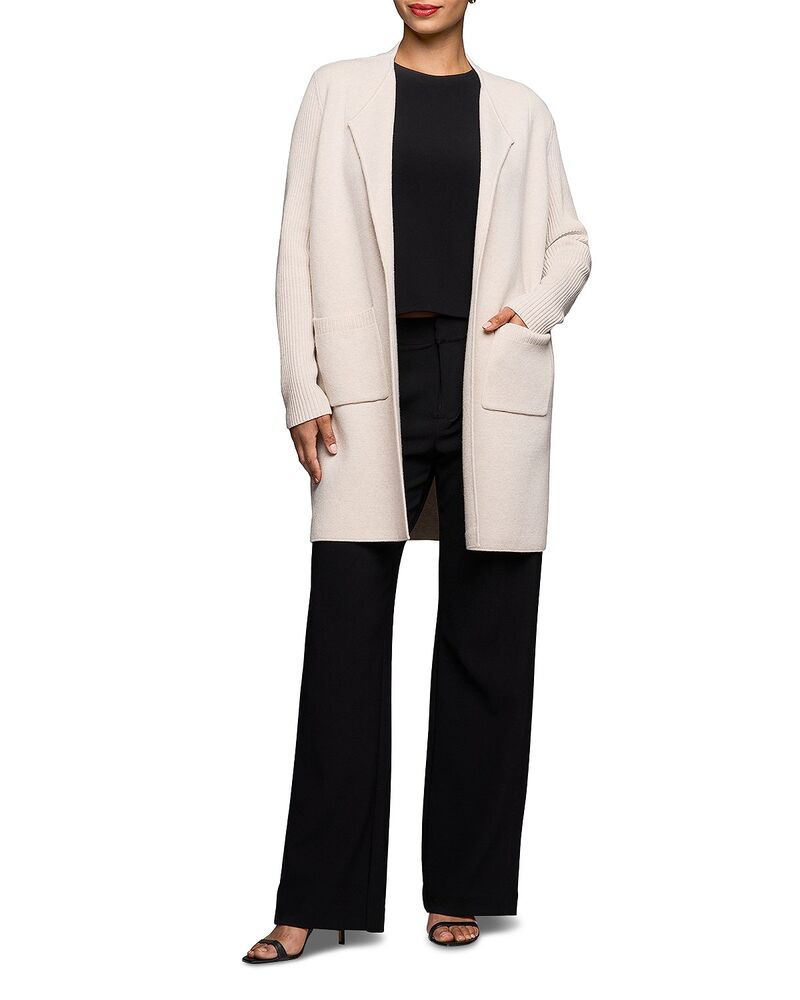 ニックプラスゾーイ レディース アウター コート ウール NICZOE Wool Cashmere Blend Juliette Coat Sandstone