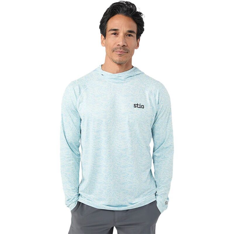 スティオ メンズ アウター パーカー・スウェット STIO Hylas Hooded Pullover Mens Windchill Clouds